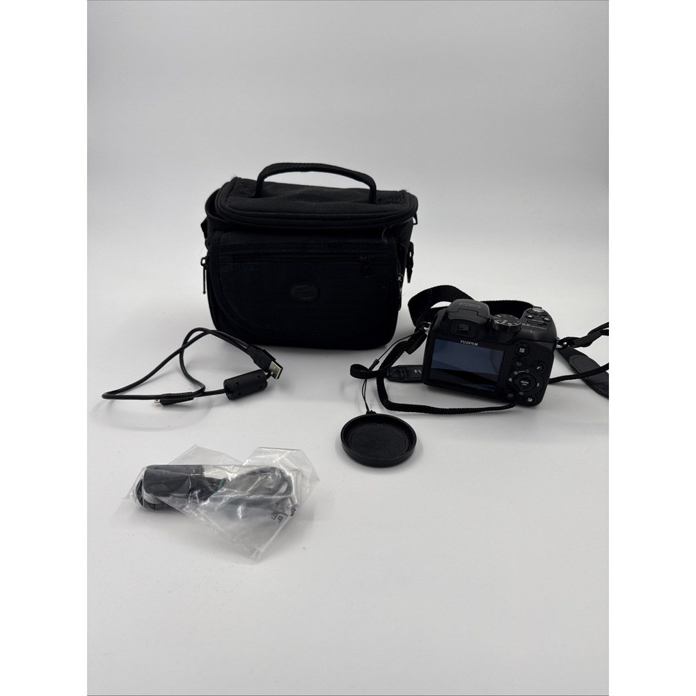 Fujifilm FinePix S1000fd 10.0MP Digital Camera Black - Tested & Working - Picture 4 of 6